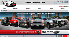 Desktop Screenshot of loanstarmotors.com